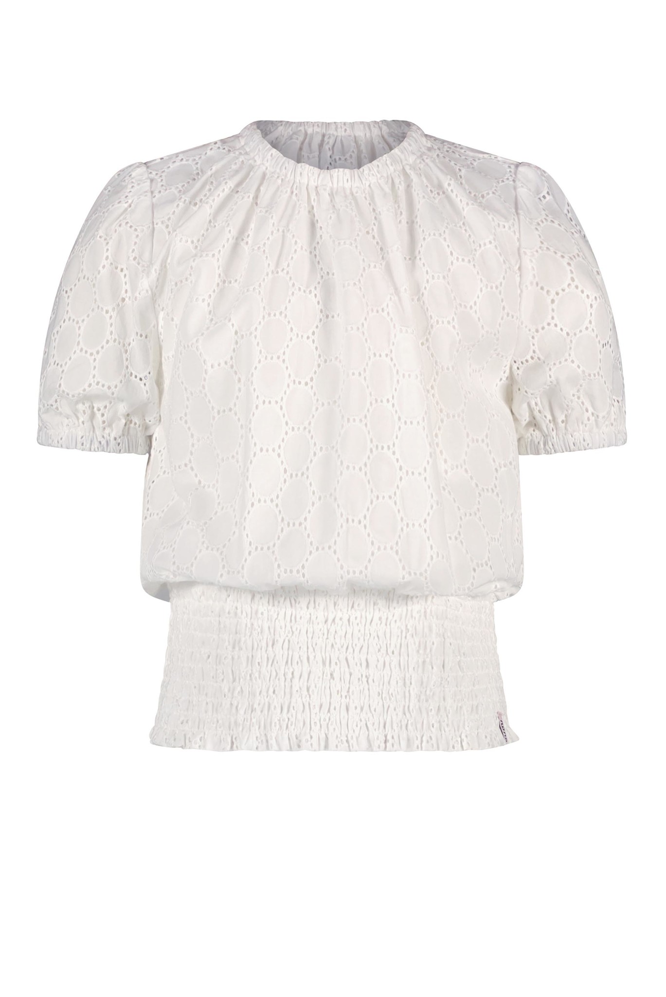 NoNo Meisjes blouse - Tomma - Pearled ivory Top Merken Winkel